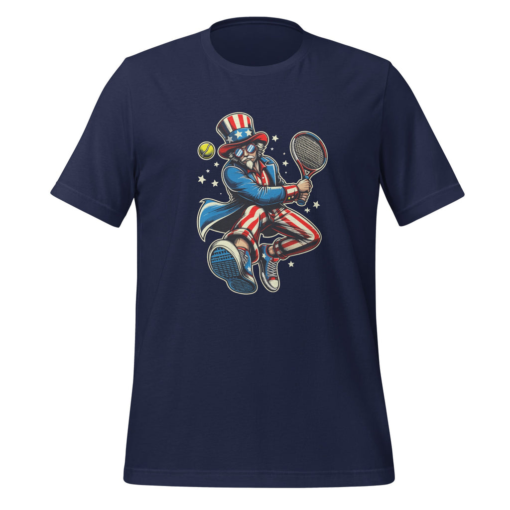 Patriotic Uncle Sam Tennis Player Sports 4th of July Unisex product image 3