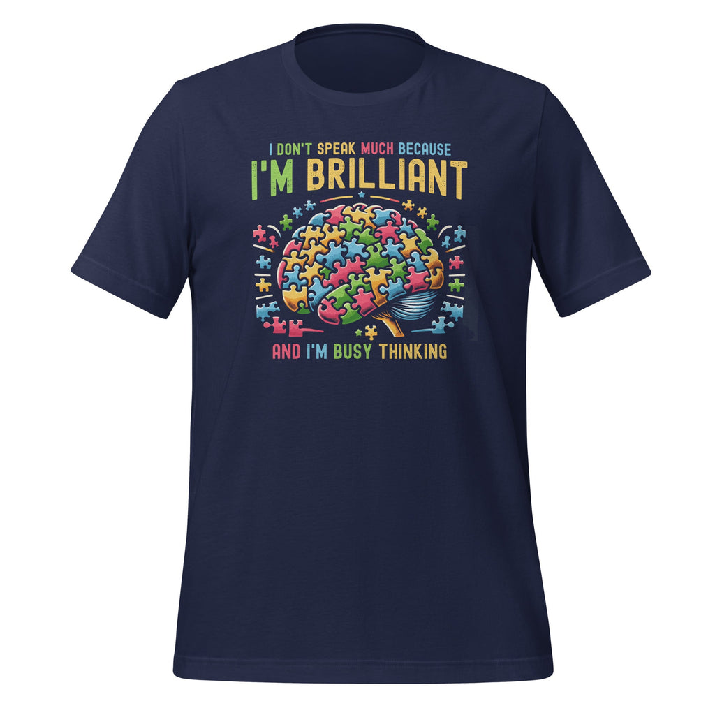 I Dont Speak Much Brilliant Autism Autistic Boys Girls product image 3