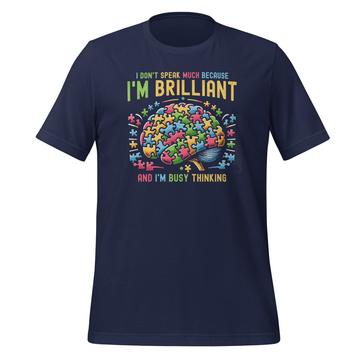I Dont Speak Much Brilliant Autism Autistic Boys Girls product image 3