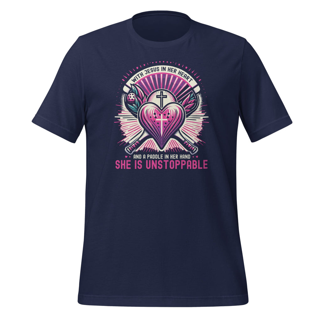 Jesus Heart And A Pickleball Paddle Saying Motivational product image 3