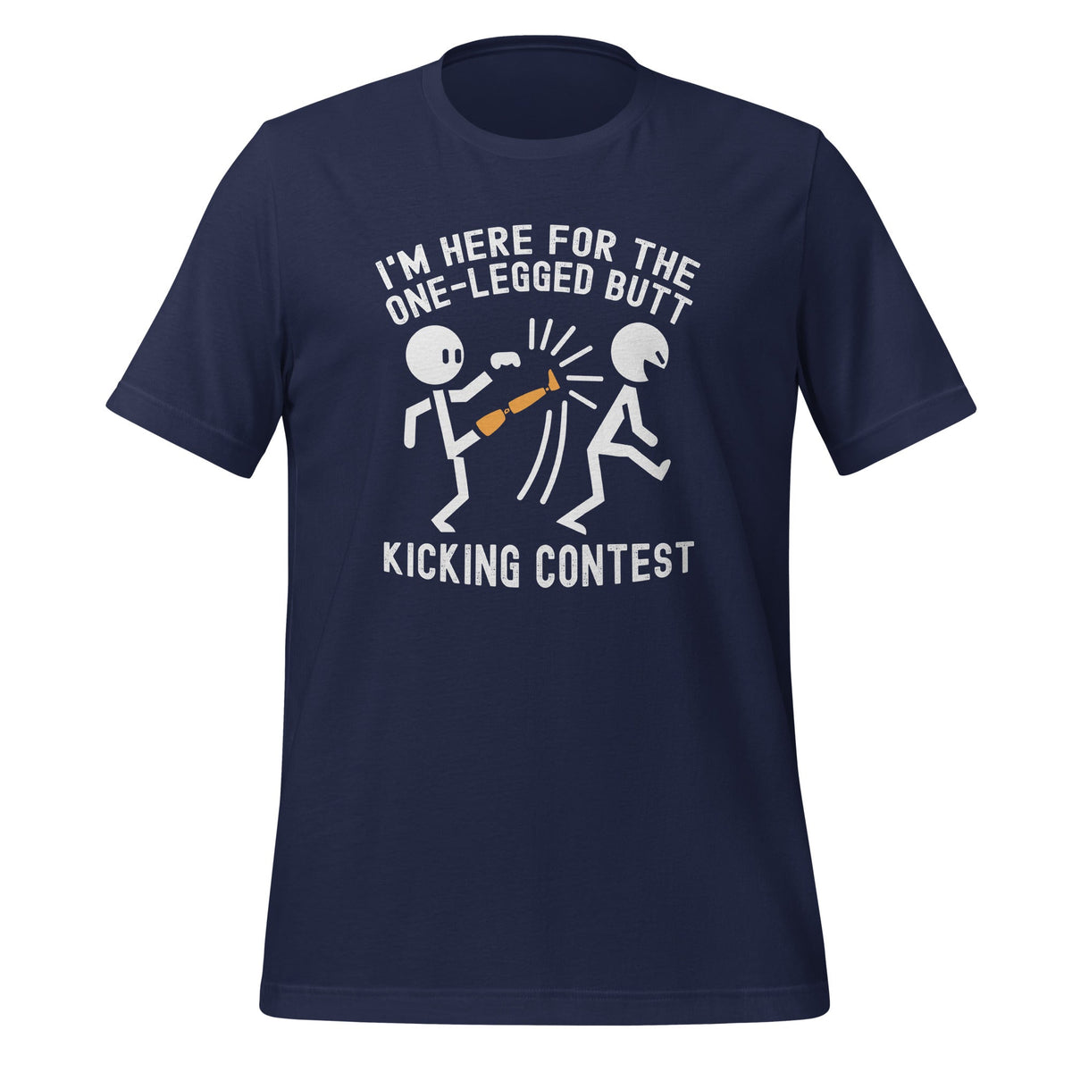 Funny Leg Amputee One Legged Butt Kicking Contest Unisex product image 3