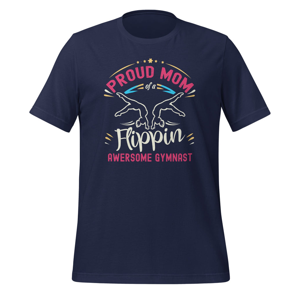 Proud Mom Of A Flippin Awesome Gymnast Gymnastics Unisex product image 3