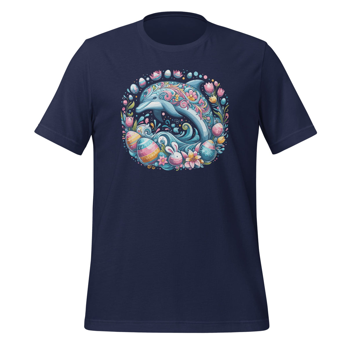 Easter Festive Illustration With Charming Dolphin Artwork product image 3