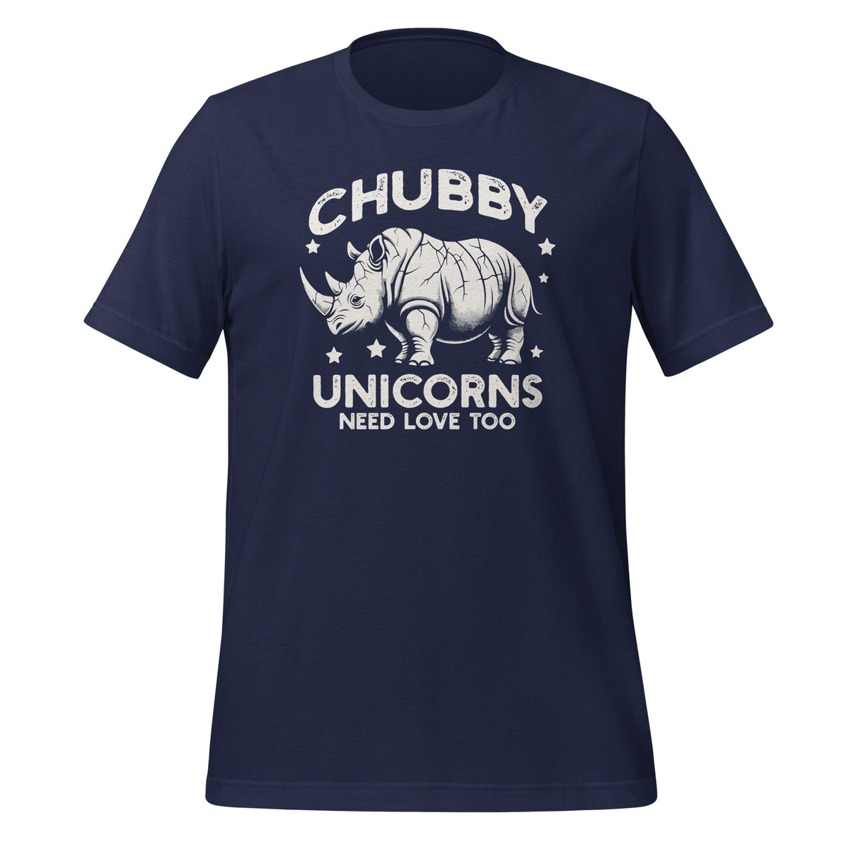 Chubby Unicorns Need Love Too Funny Rhinoceros Unisex product image 3