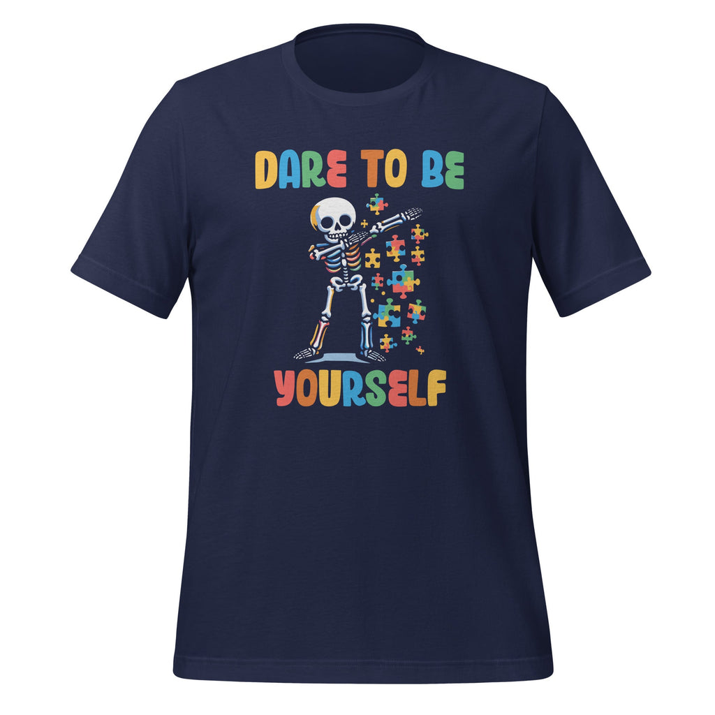 Autism Awareness Skeleton Dabbing Dare To Be Yourself product image 3