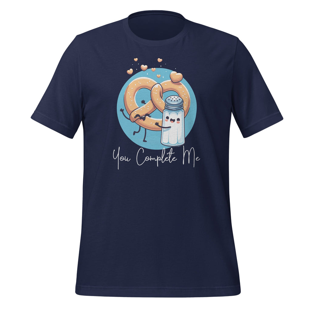 You Complete Me Salt and Soft Pretzel Funny Love Foodie product image 3