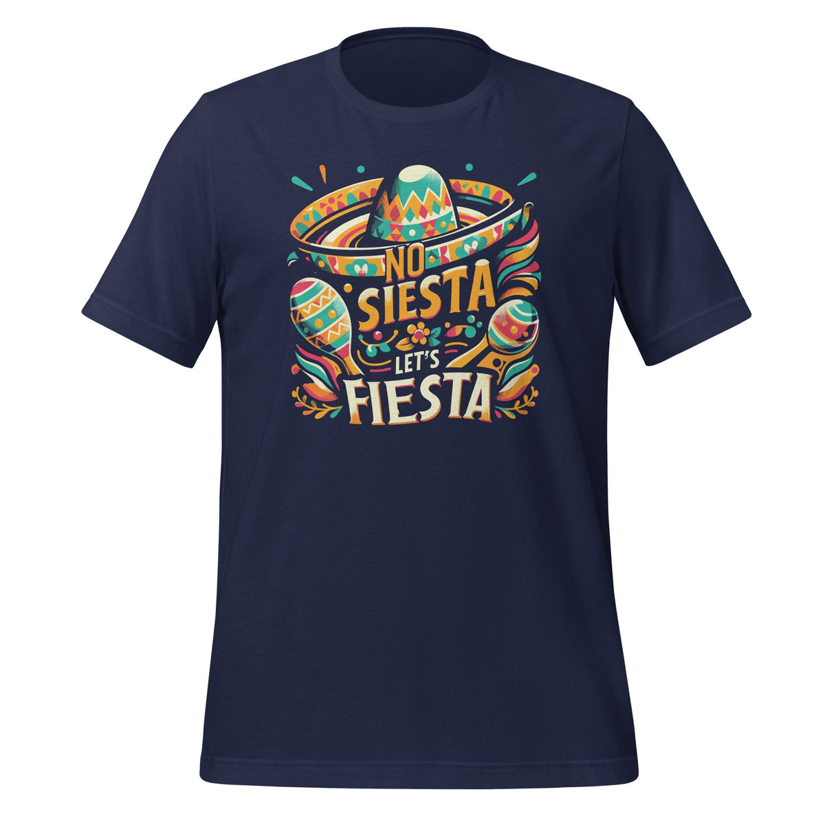 No Siesta Let's Fiesta Funny Cinco De Mayo Mexican Maracas product image 3