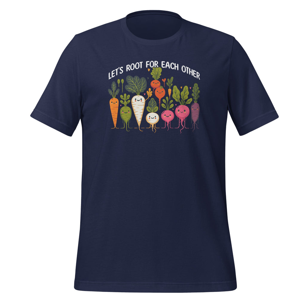 Let's Roots For Each Other Funny Vegetable Vegan Veggie product image 3