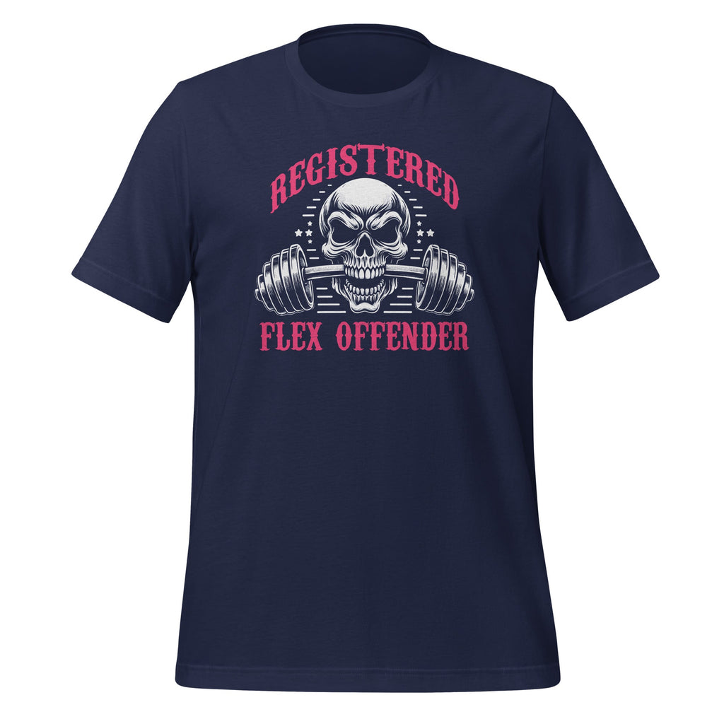 Registered Flex Offender Workout Motivation Gym Unisex product image 3