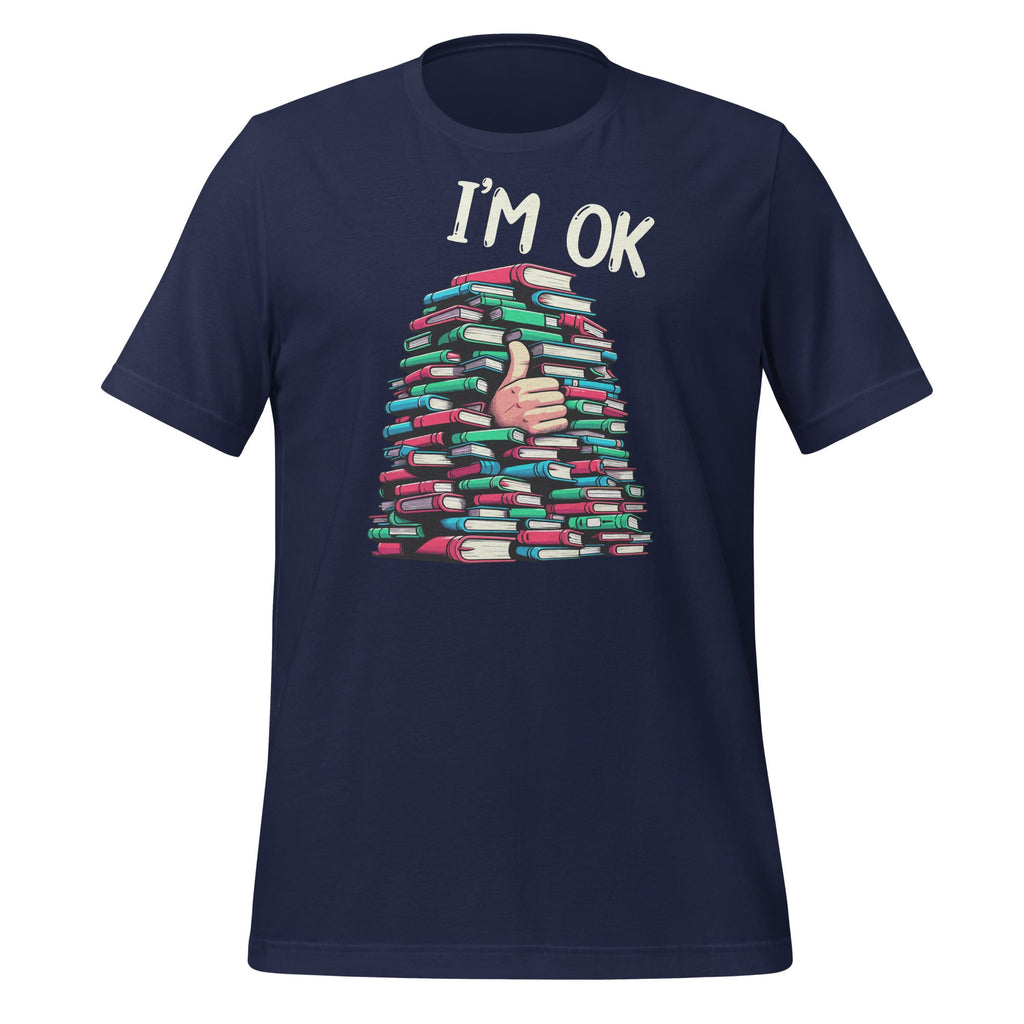 Reading Books Librarian Reader Nerd I'm Ok Teacher School product image 3