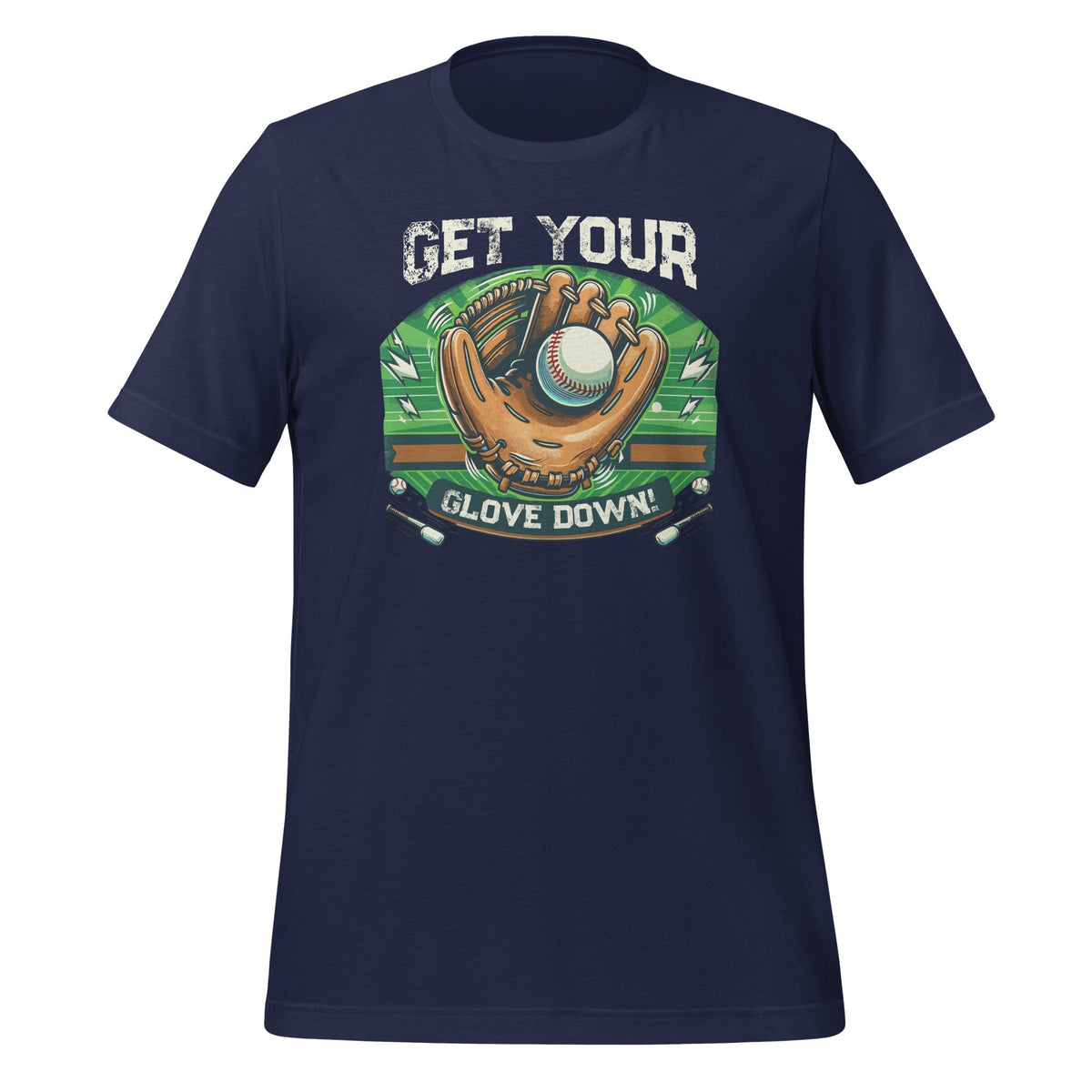 Get Your Glove Down Funny Baseball Dad Coach Training product image 3