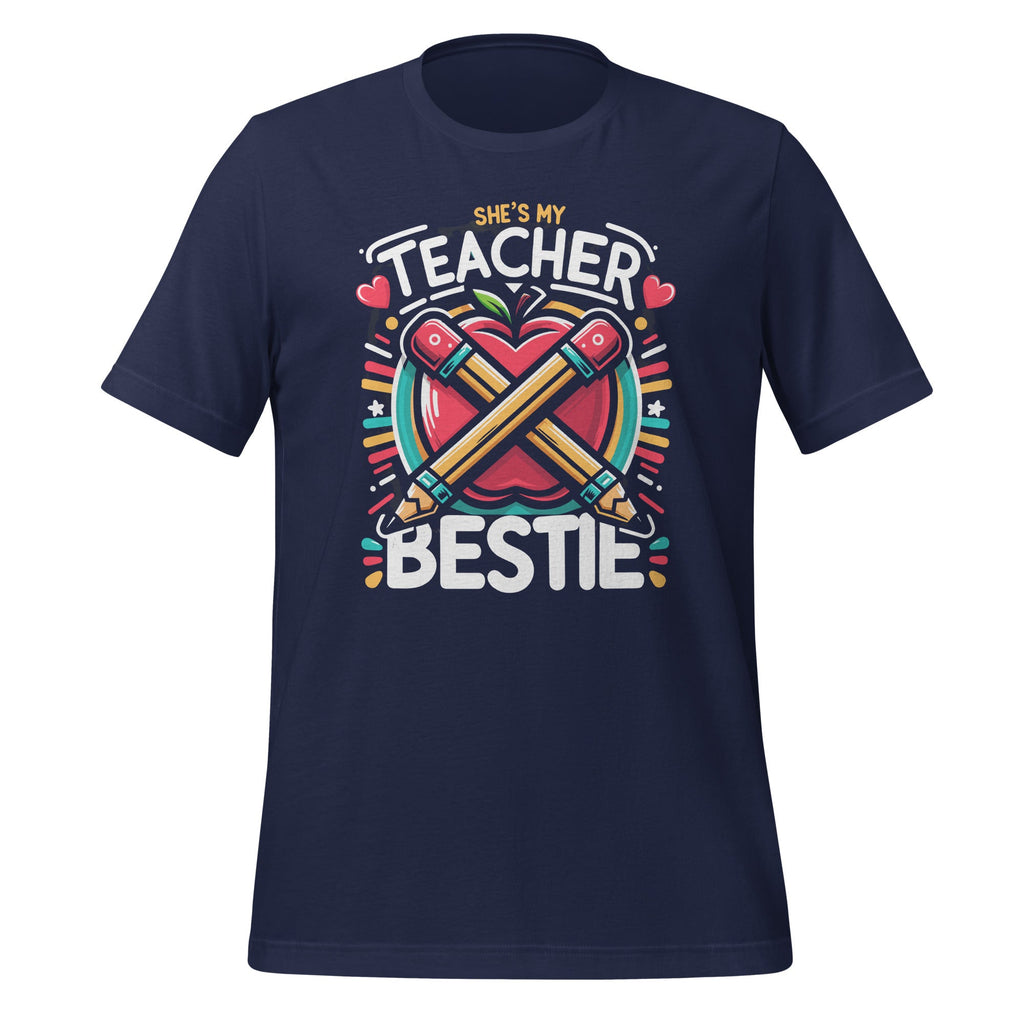 She's My Teacher Bestie Matching Teachers Best Friend product image 3