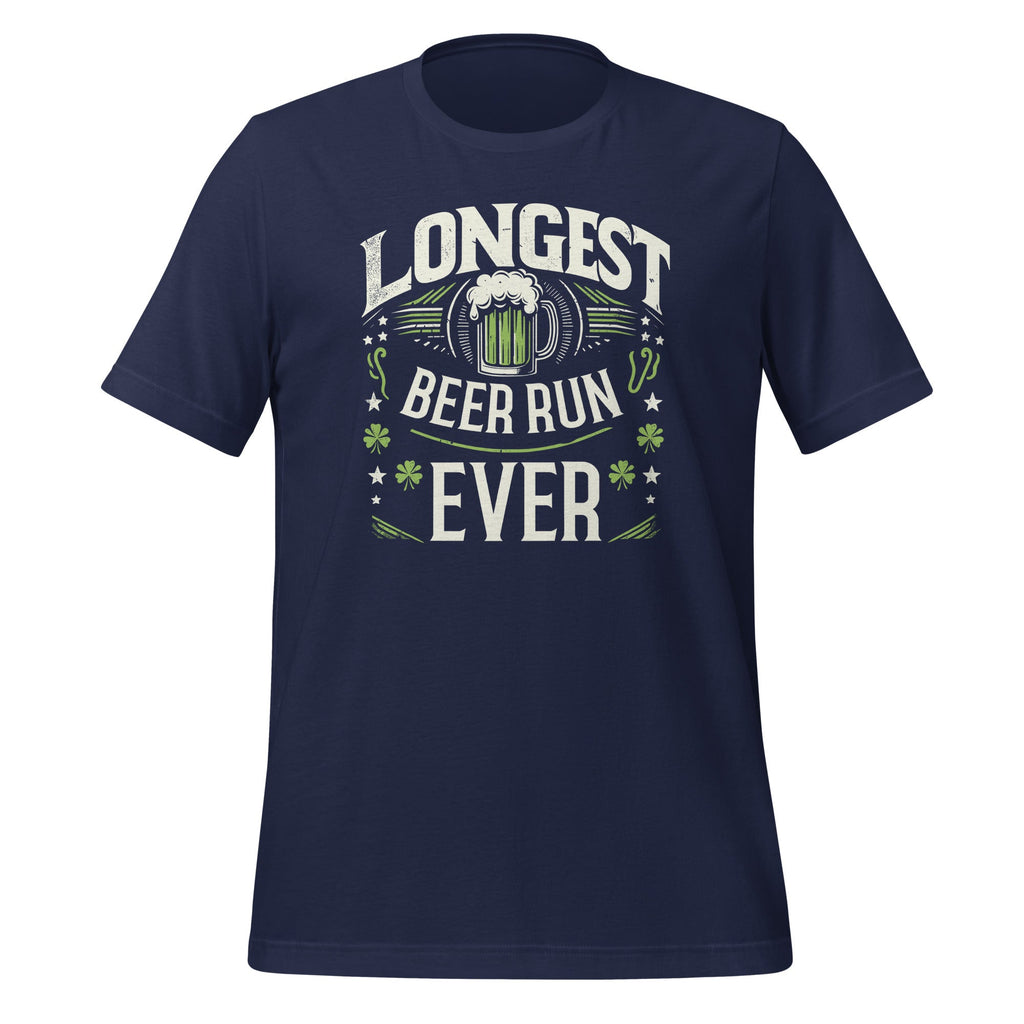Longest Beer Run Ever St Patricks Day 5K Clover Unisex product image 3