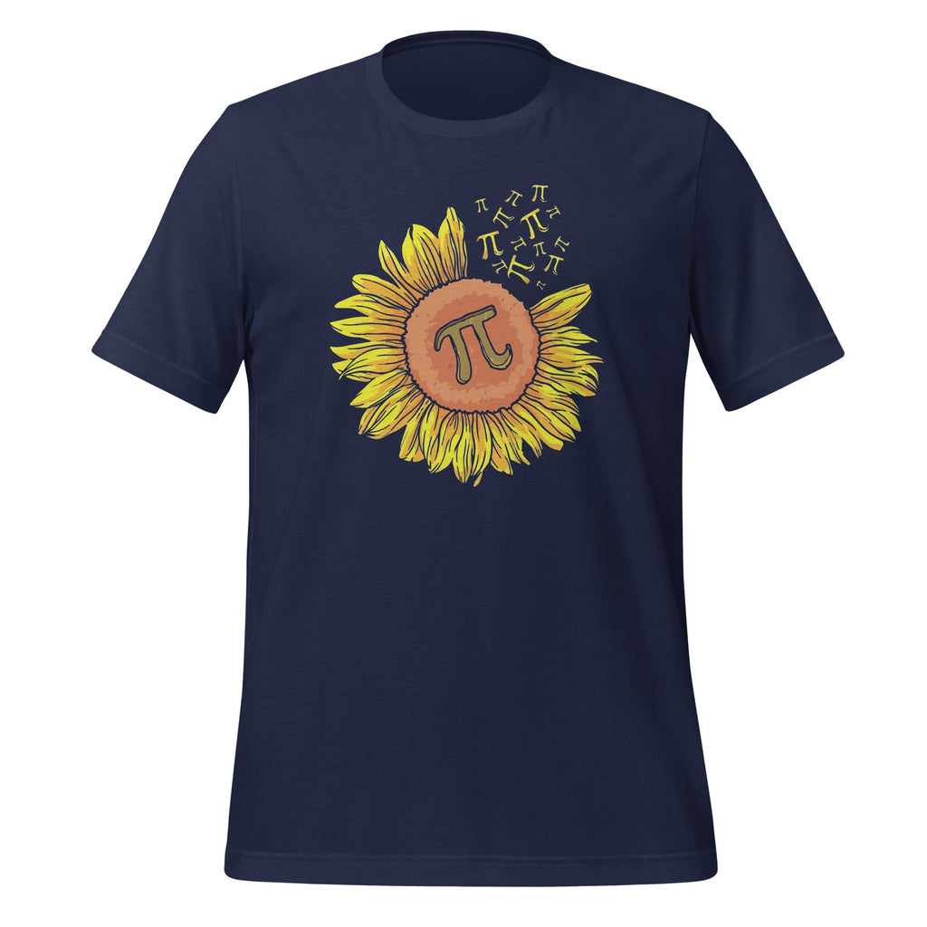 Sunflower 3.14 Pi Day Number Symbol Math Science Unisex product image 3