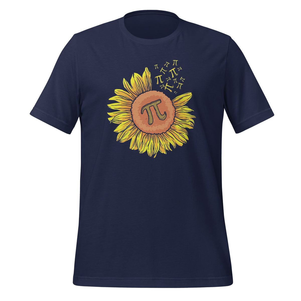 Sunflower 3.14 Pi Day Number Symbol Math Science Unisex product image 3