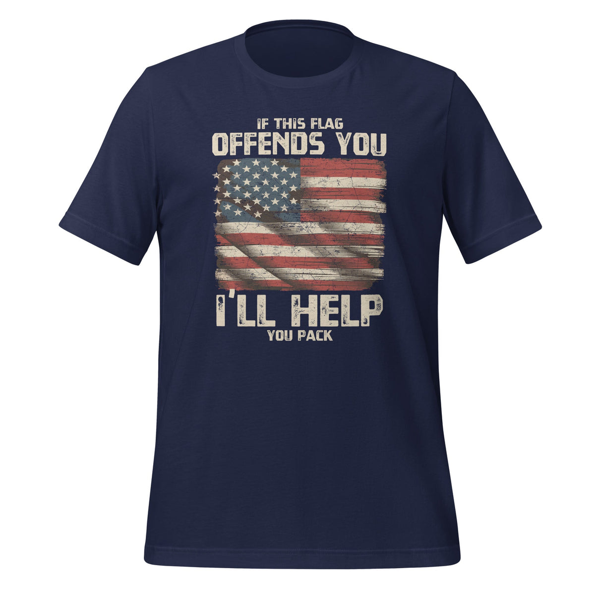 I'll Help You Pack Your Bags American Unisex T-Shirt product image 3
