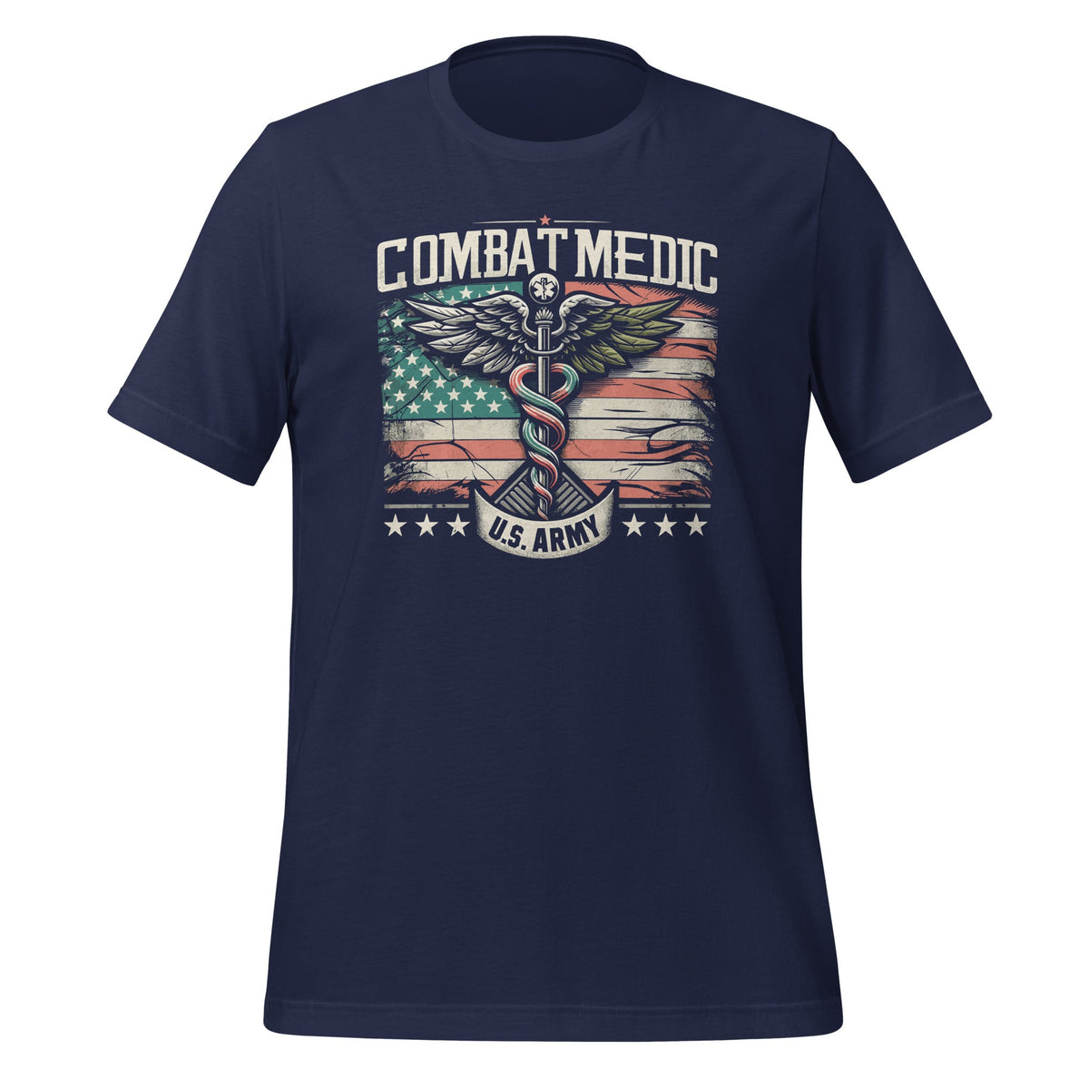 Combat Medic Veteran Medical Military Flag Vintage American product image 3
