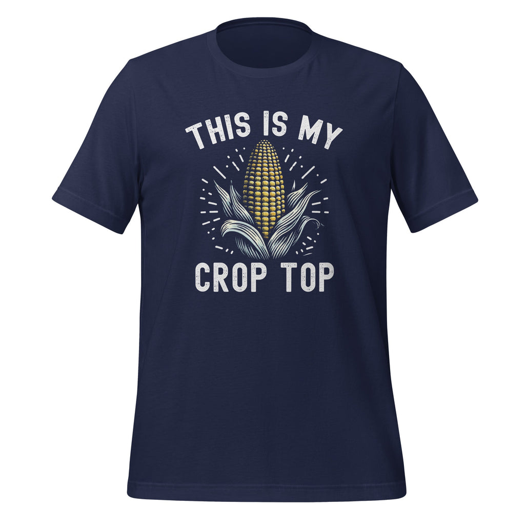 This Is My Crop Top Funny Farmer Farming Corn Lover Unisex product image 3