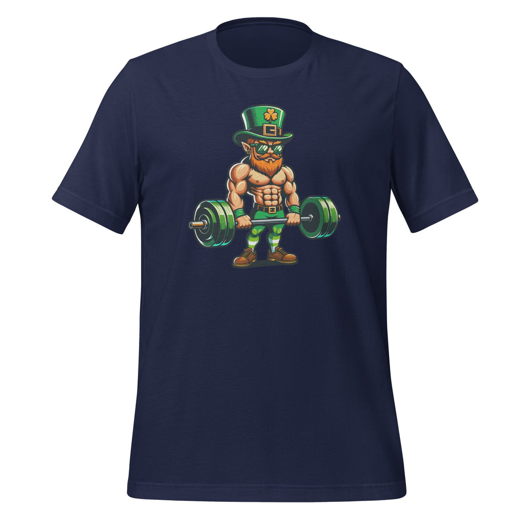 Leprechaun St Patricks Day Weightlifting Deadlift Unisex product image 3