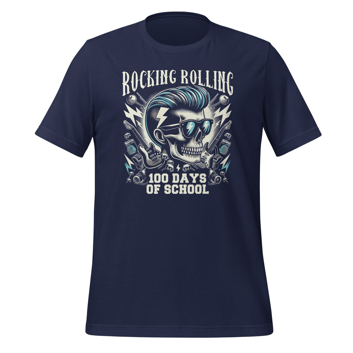 Rocking N Rolling 100 Days Of School Teacher Student Music product image 3