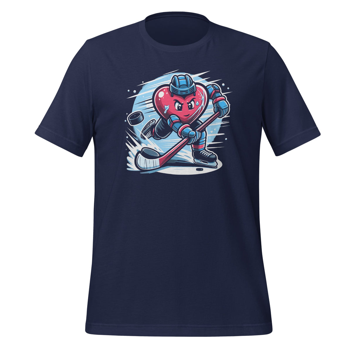 Heart Showing Ice Hockey Skills Valentines Day Sports product image 3