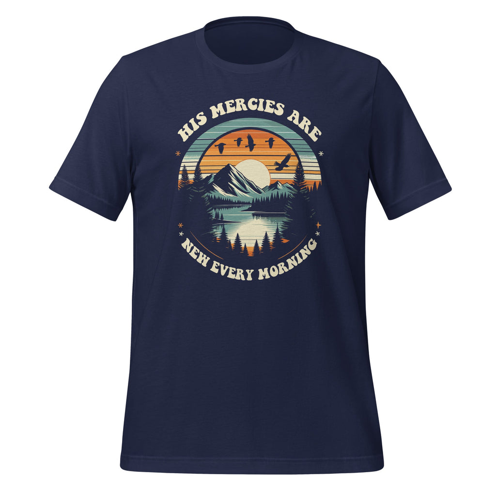 His Mercies Are New Every Morning Christian Retro Easter product image 3