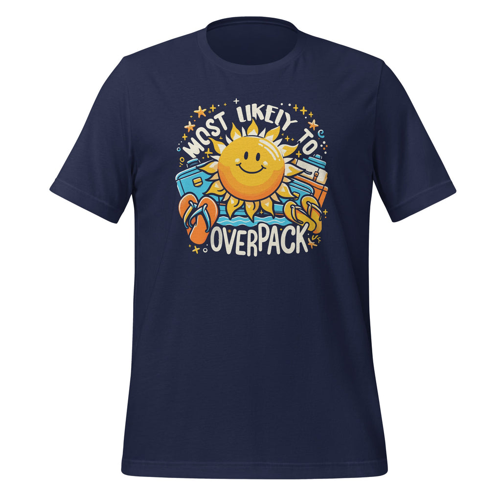 Most Likely To Overpack Family Vacation Matching Unisex product image 2
