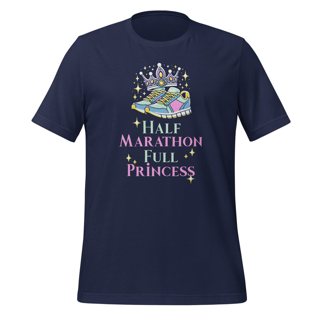 Half Marathon Full Princess Running Unisex T-Shirt product image 3