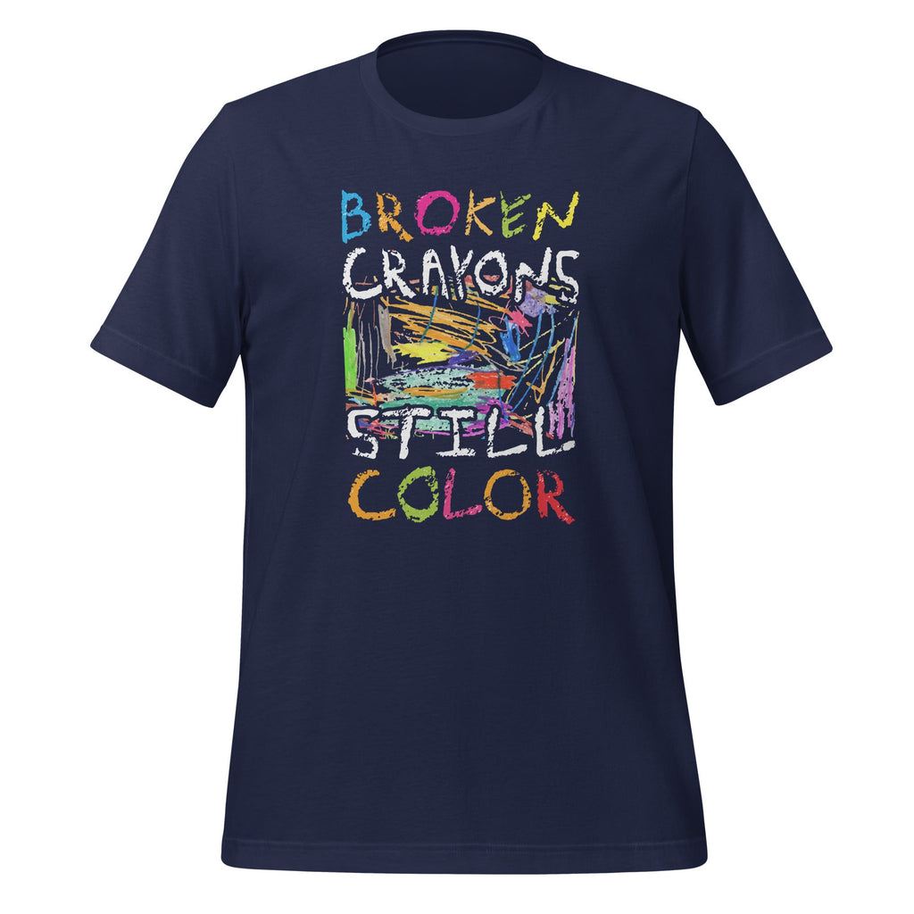 Broken Crayons Still Color Funny Mental Health Awareness product image 3