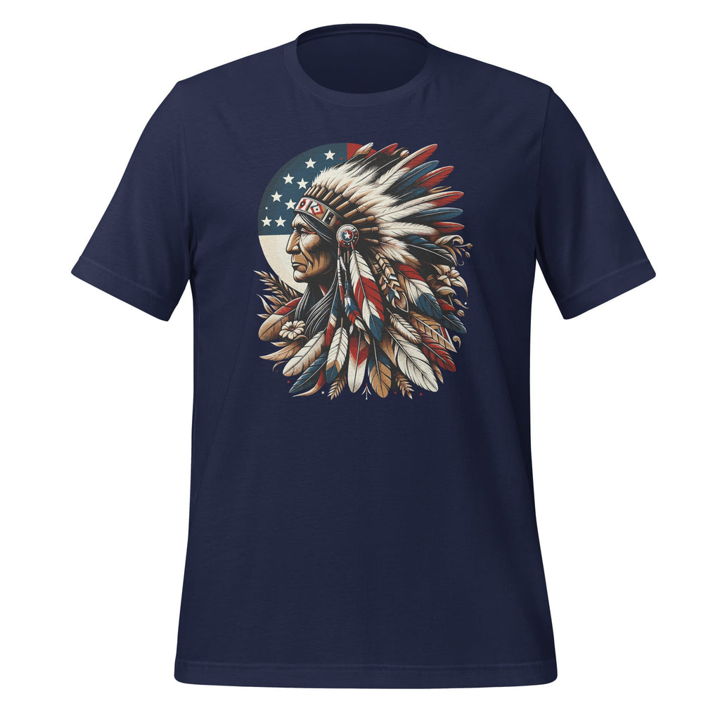 Native American Indian Chief USA Flag Indigenous Unisex product image 3