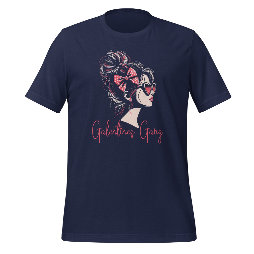 Galentines Gang Sunglasses Messy Hair Girl Funny Party product image 3