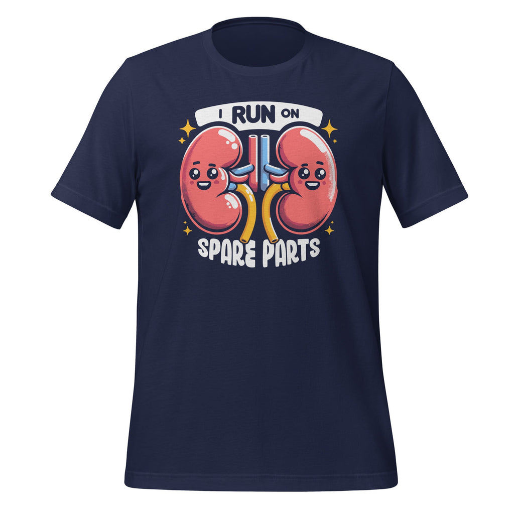 I Run On Spare Parts Funny Kidney Donation Donor Day Unisex product image 3