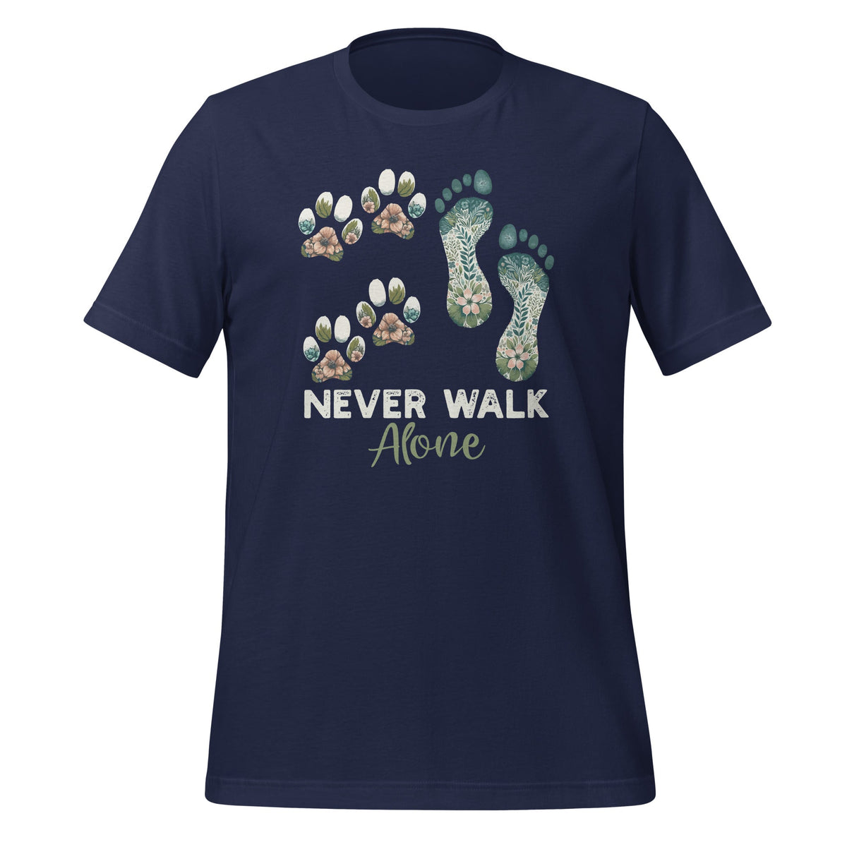 Never Walk Alone Paw Walking Dog Flower Animal Pet Lover product image 3