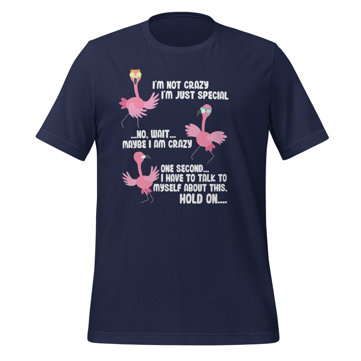 I'm Not Crazy I'm Just Special Wait Maybe I'm Flamingo product image 3