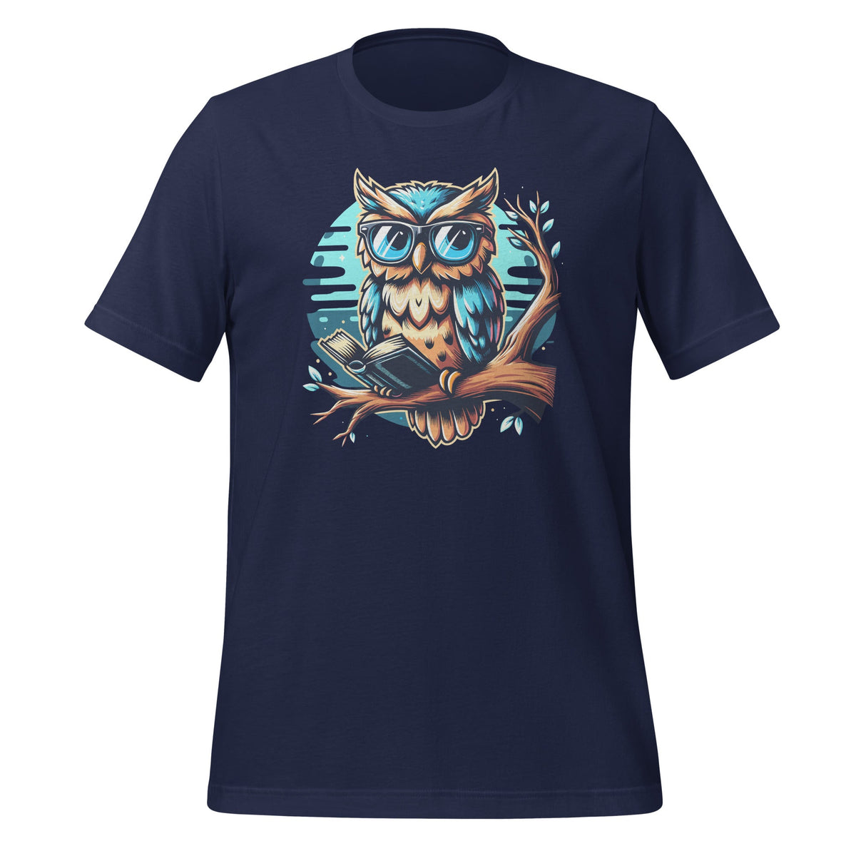Kawaii Owl Reads Book Reading Bookworm Library Unisex product image 3