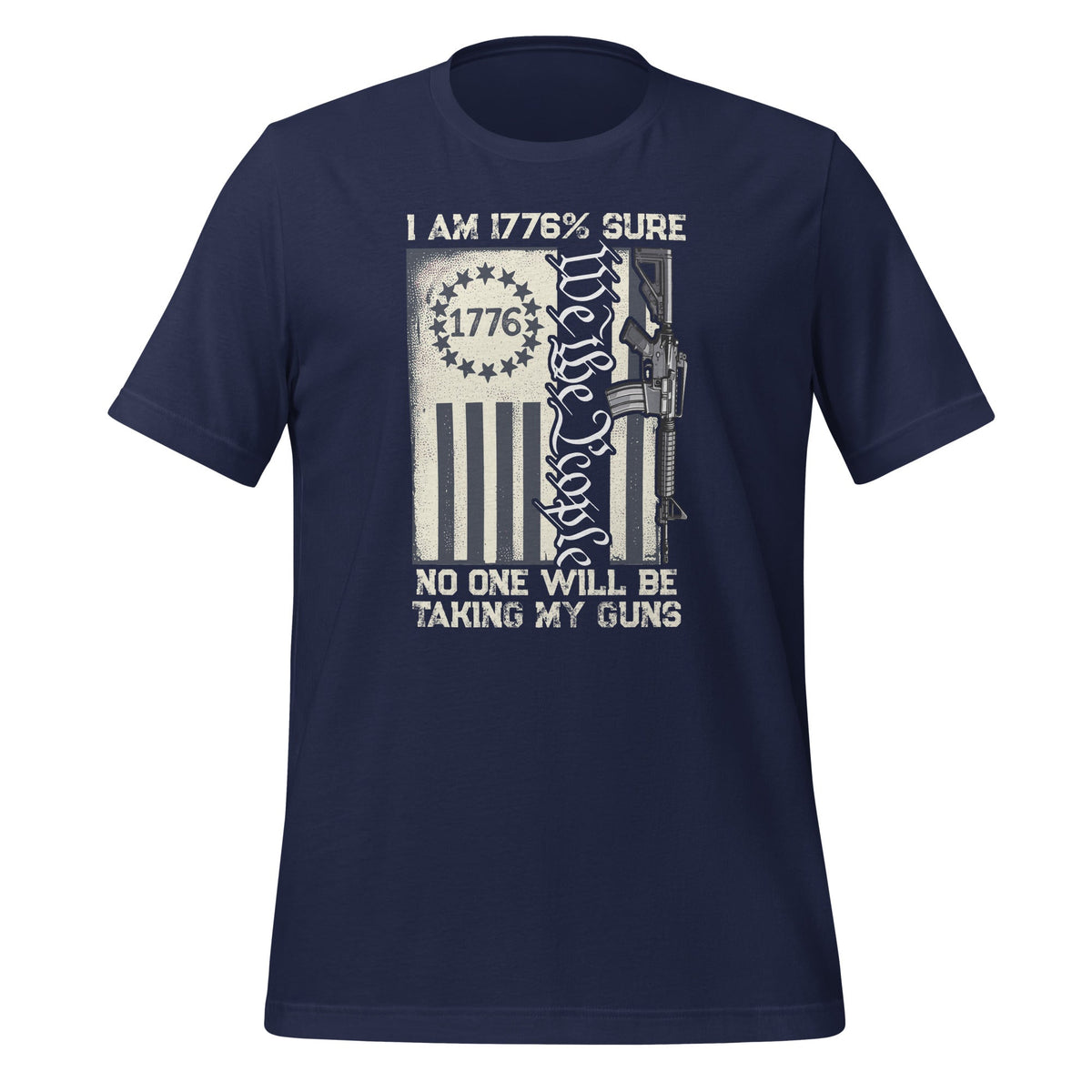 I'm 1776 Sure No One Is Taking My Guns USA Flag Patriotic product image 3