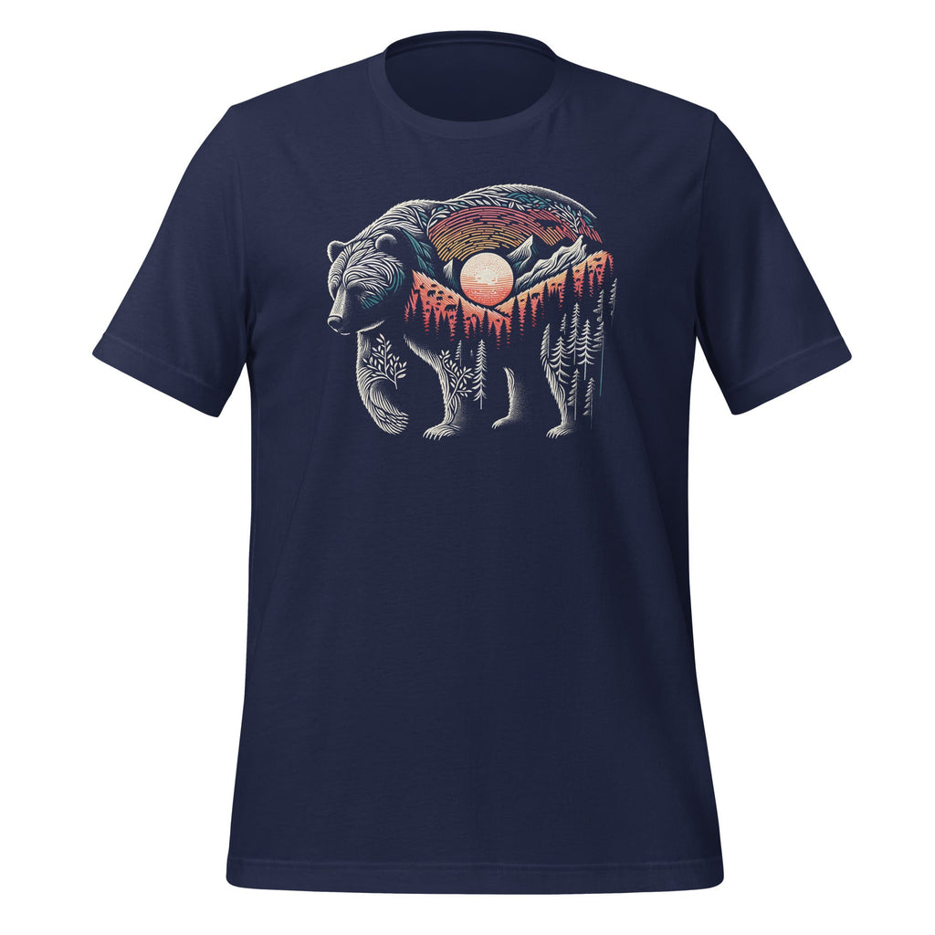 Bear Nature Outdoor Mountains Forest Trees Wildlife Unisex product image 3