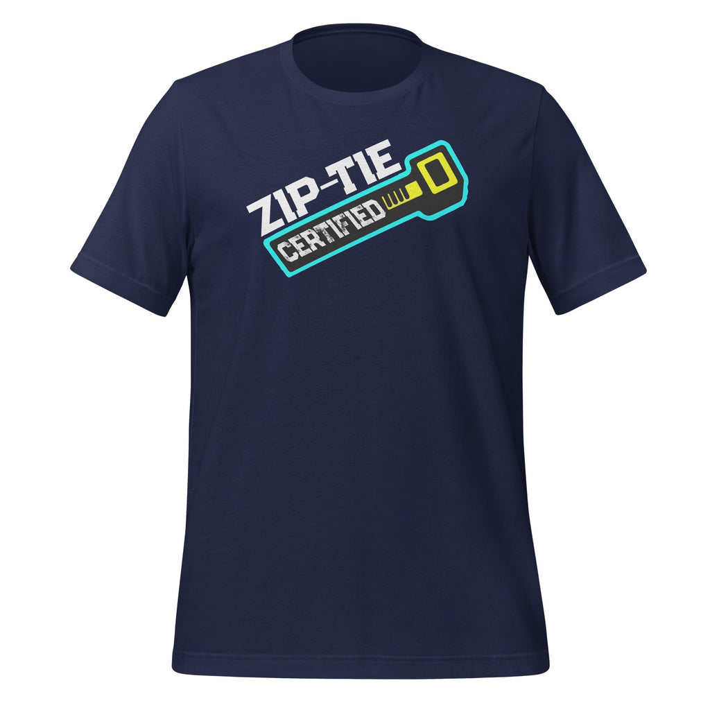 Zip Tie Certified Technician Fixing Man Funny Mechanic product image 3