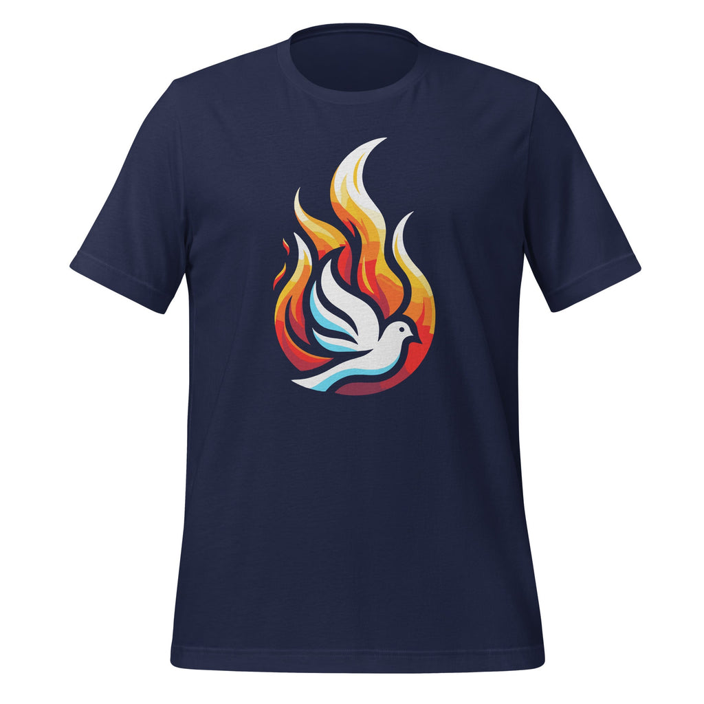 Silhouette Dove Flame Fire Pentecost Orthodox Christmas product image 2