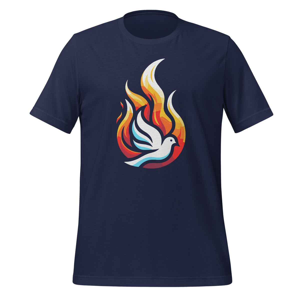 Silhouette Dove Flame Fire Pentecost Orthodox Christmas product image 2