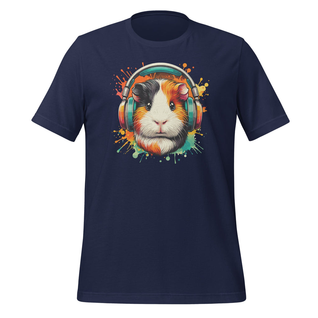 Watercolor Headphones Funny Guinea Pig Cute Animal Unisex product image 2