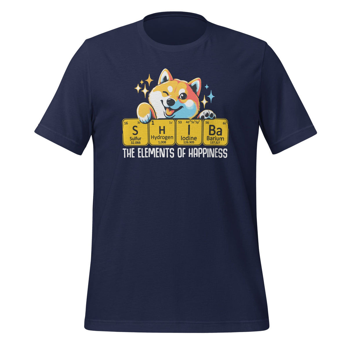 Shiba Elements of Happiness Inu Table of Unisex T-Shirt product image 2