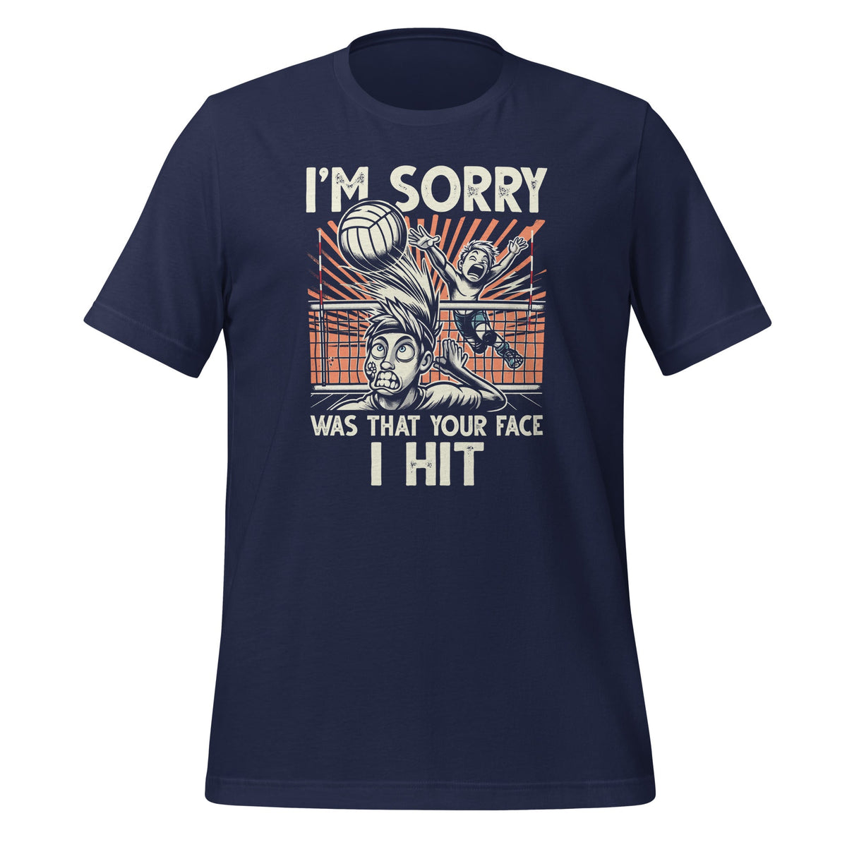 Im Sorry Was That Your Face I Hit Funny Volleyball Player product image 2