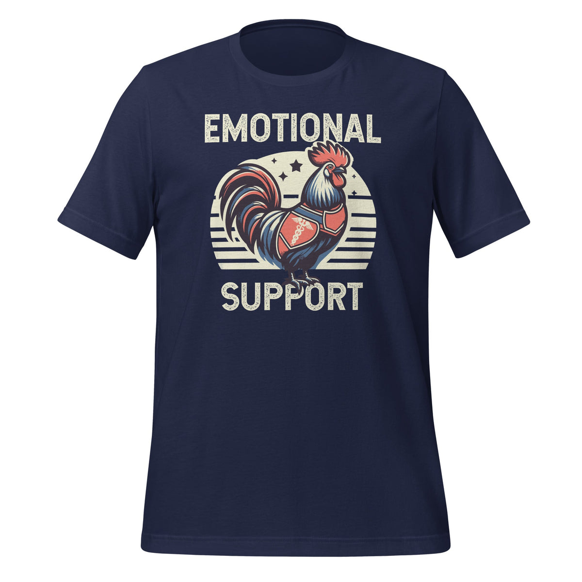 Chicken Emotional Support Funny Saying Unisex T-Shirt product image 2