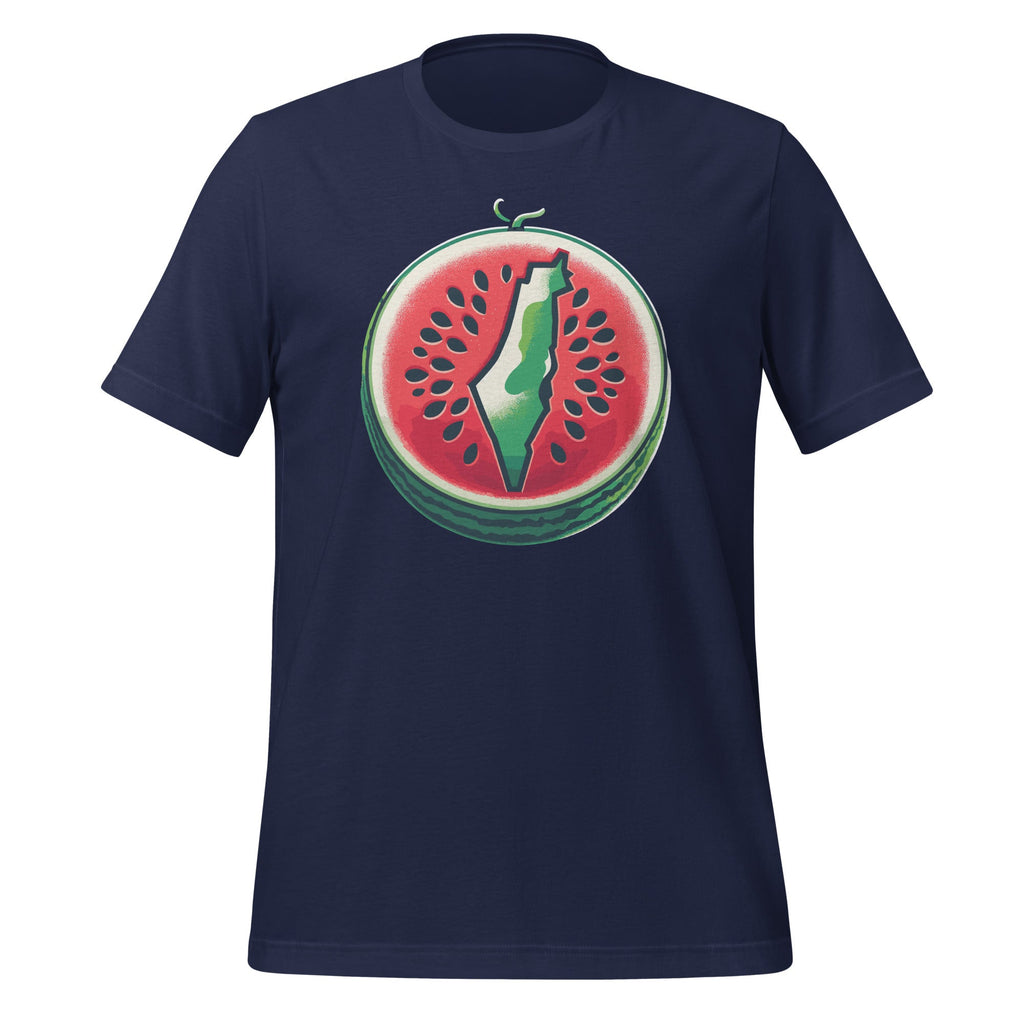 Palestine Map Watermelon Arabic Patriotic Unisex T-Shirt product image 2