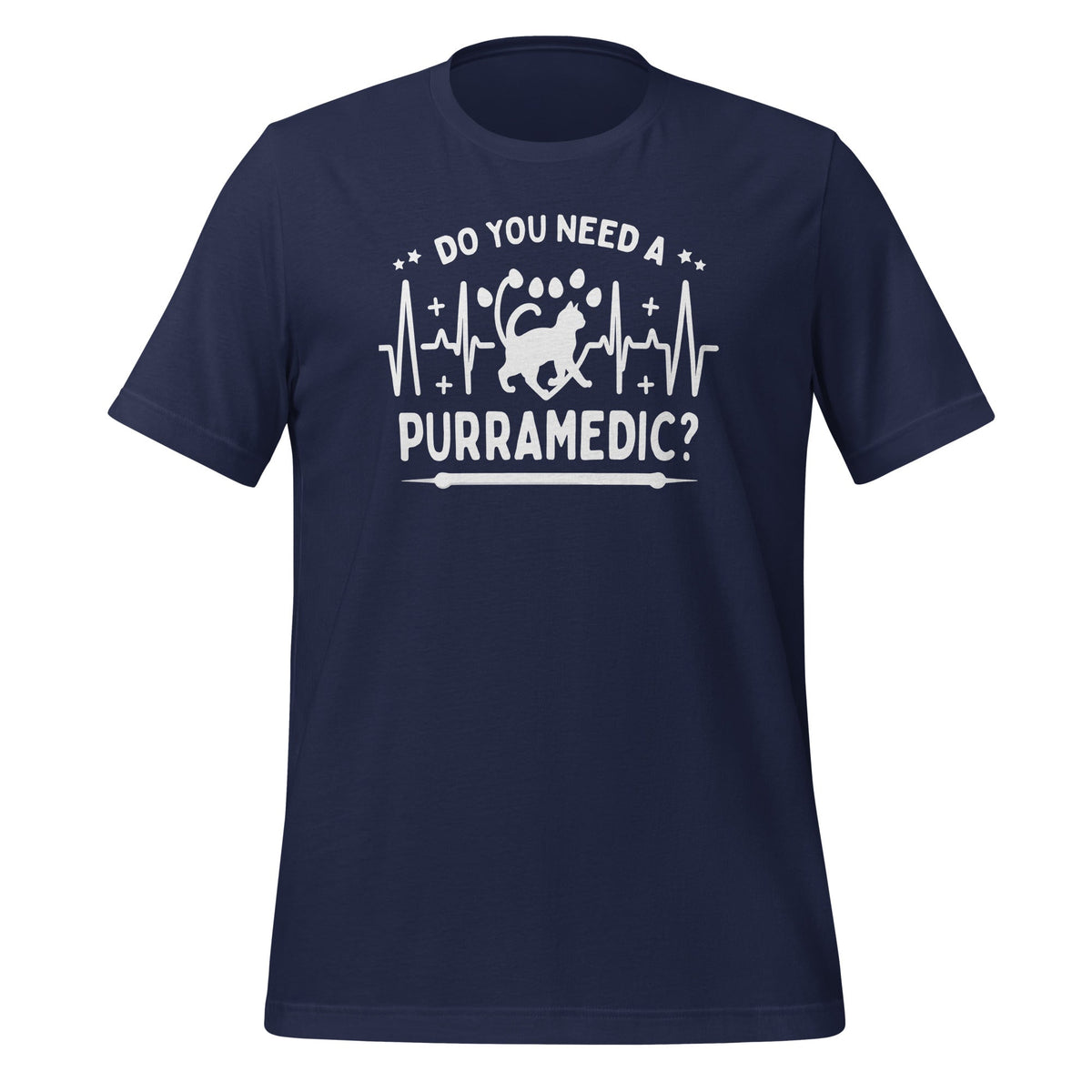 Do You Need A Purramedic? Funny Cat Lover Paramedic Unisex product image 2