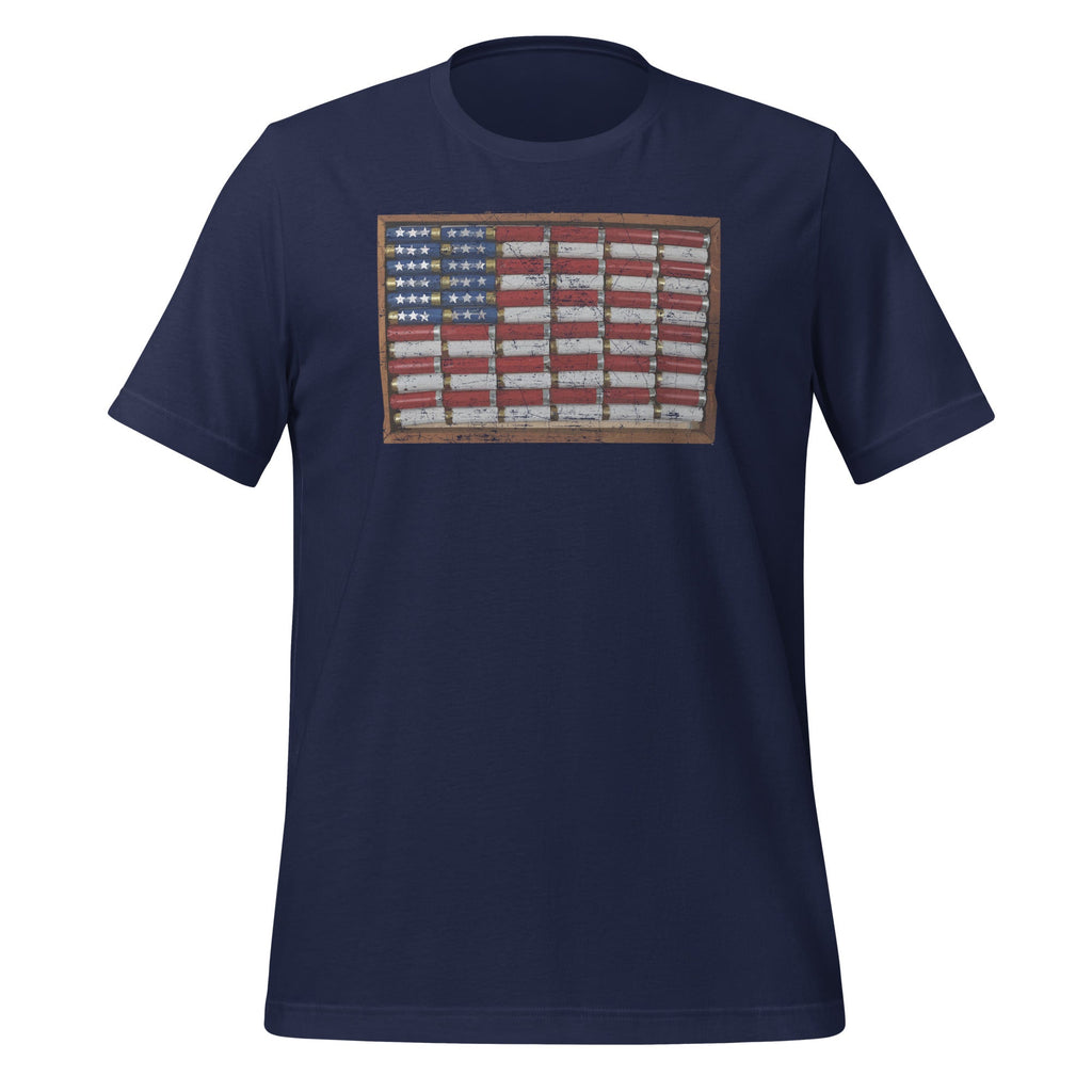 Trap Shooting American Flag Shotgun Shells Patriotic Gun product image 2