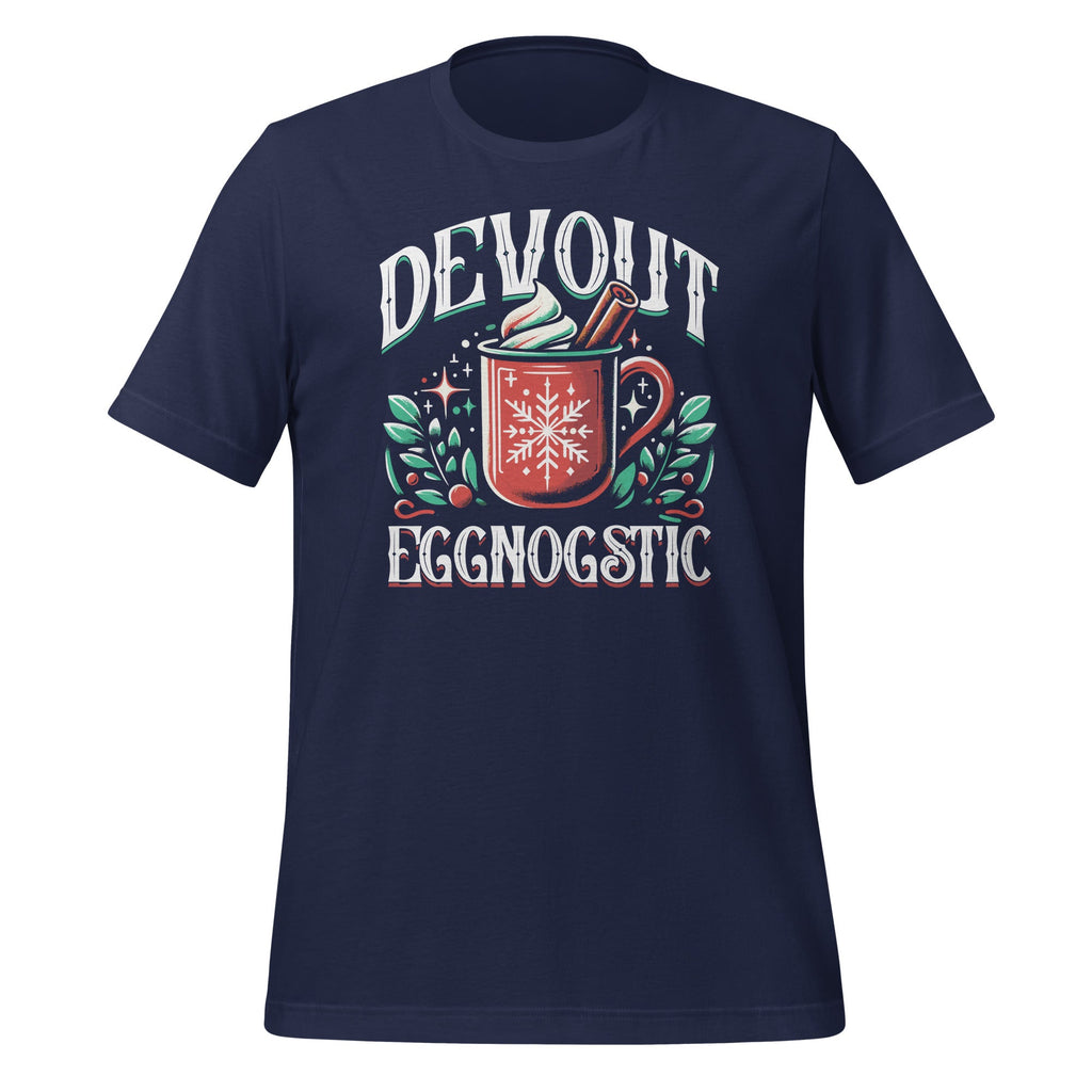 Devout Eggnogstic Egg Nog Day Funny Christmas Xmas Unisex product image 2