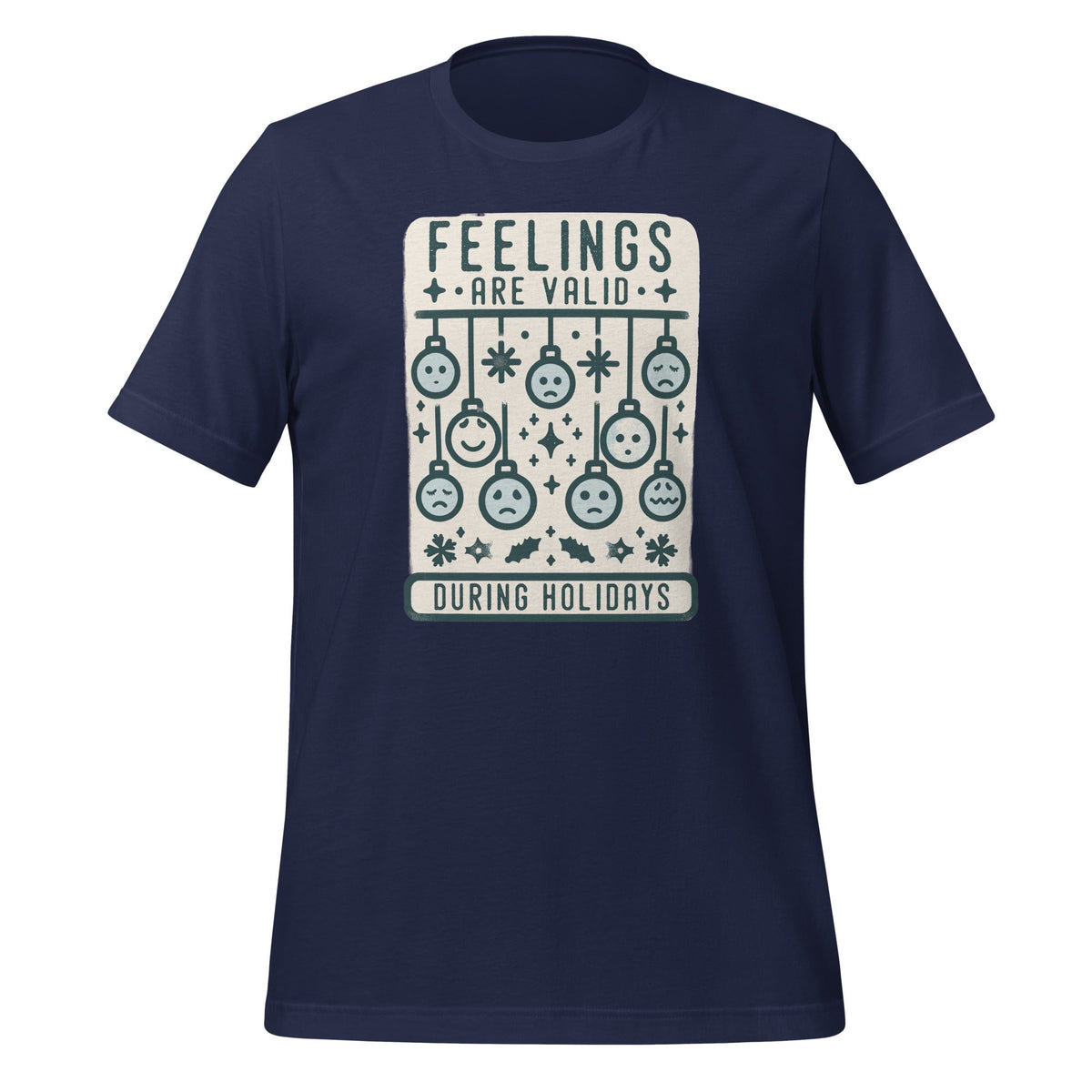 Feelings Are Valid During Holidays Mental Health Christmas product image 2