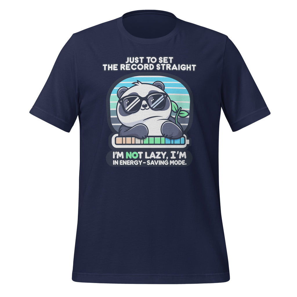 To Set The Record Straight, I'm Not Lazy, Energy-Saving Mode